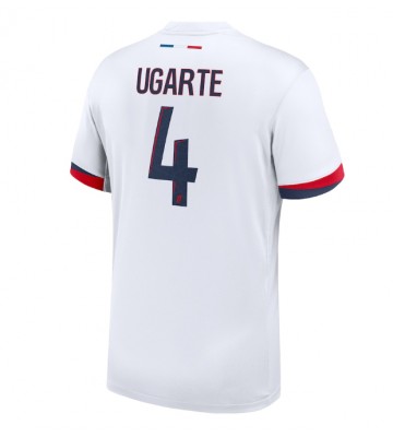 Paris Saint-Germain Manuel Ugarte #4 Bortatröja 2024-25 Kortärmad